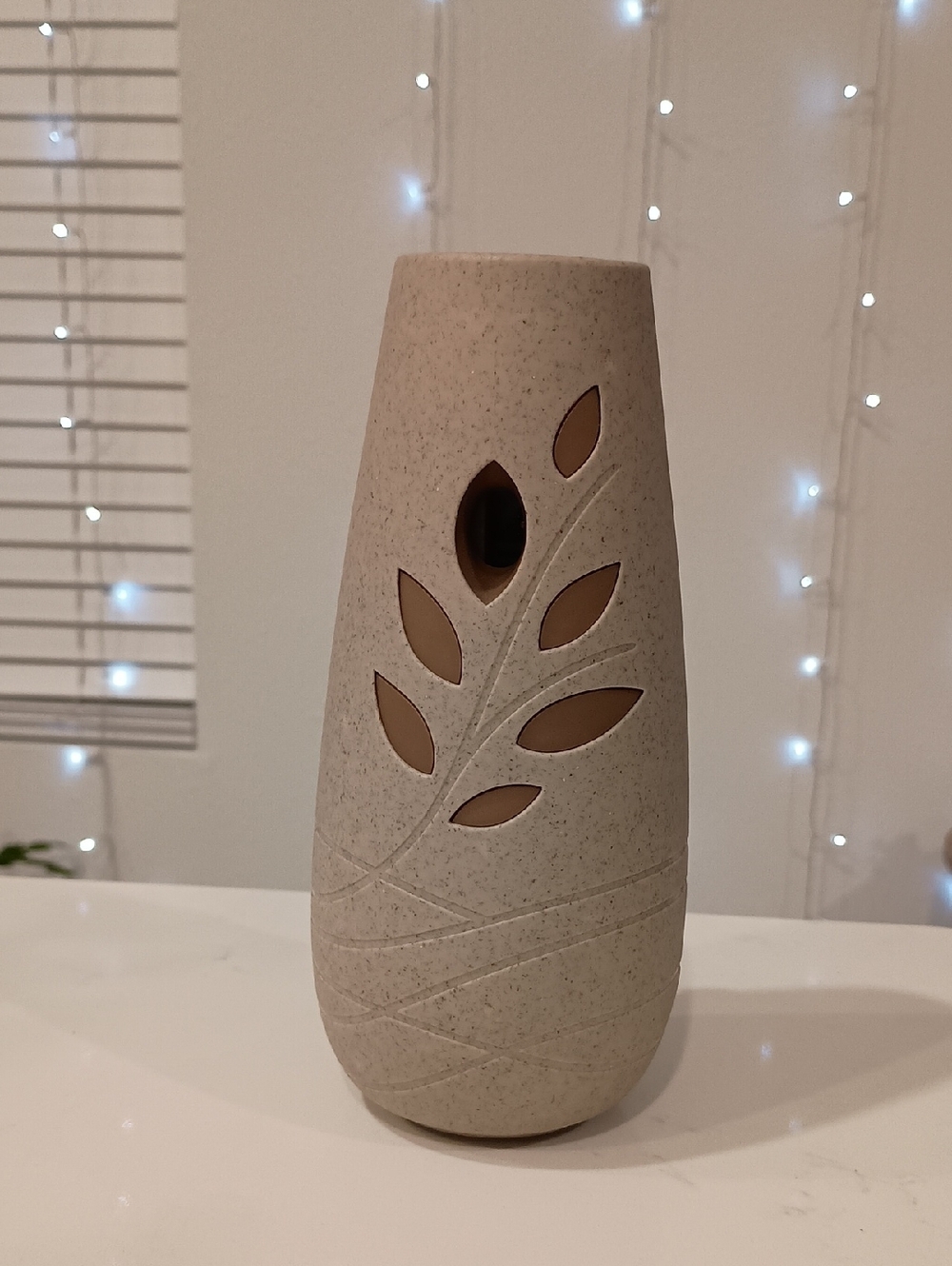 Glade Automatic Air Freshener Spray Holder Stone Leaf Tested Working Condition